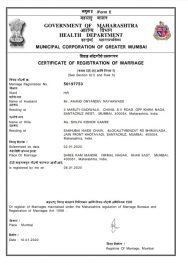 Marriage Certificate Registration Service in raigad